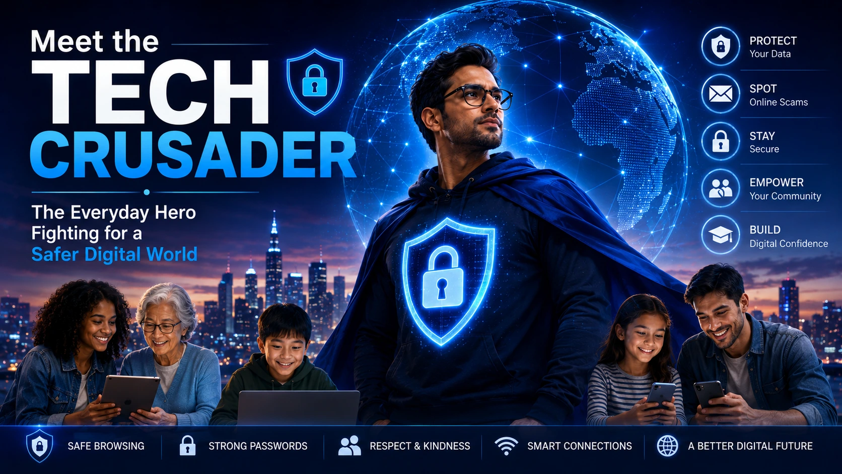 Meet the Tech Crusader The Everyday Hero Fighting for a Safer Digital World