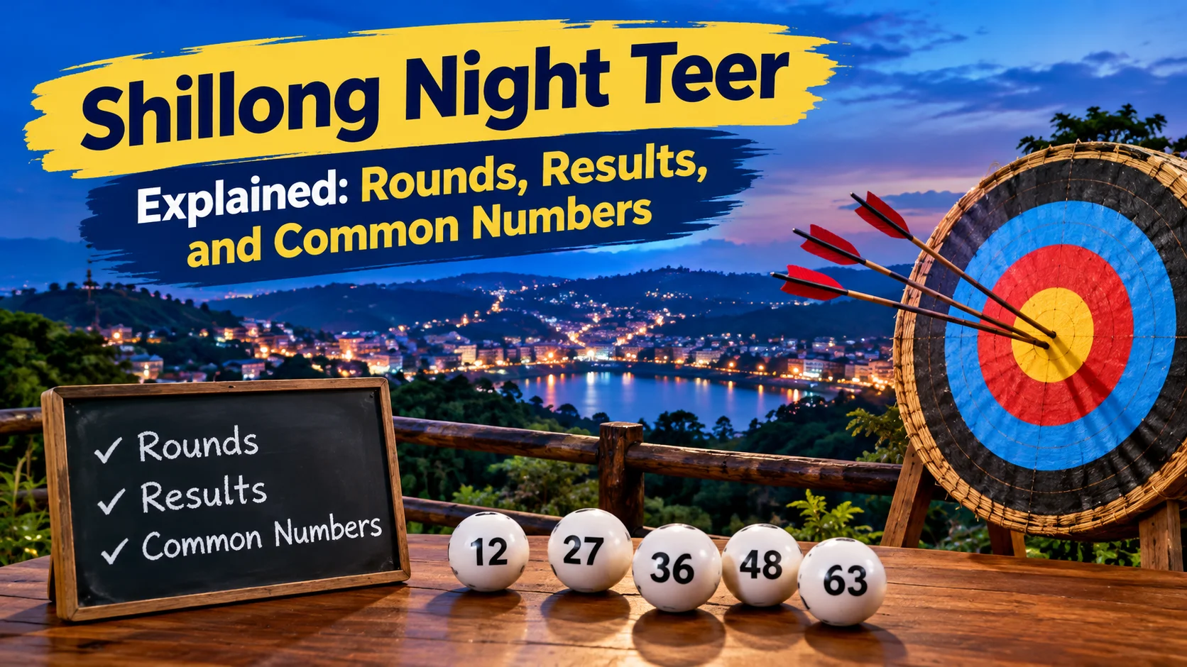 Shillong Night Teer Explained Rounds, Results, and Common Numbers