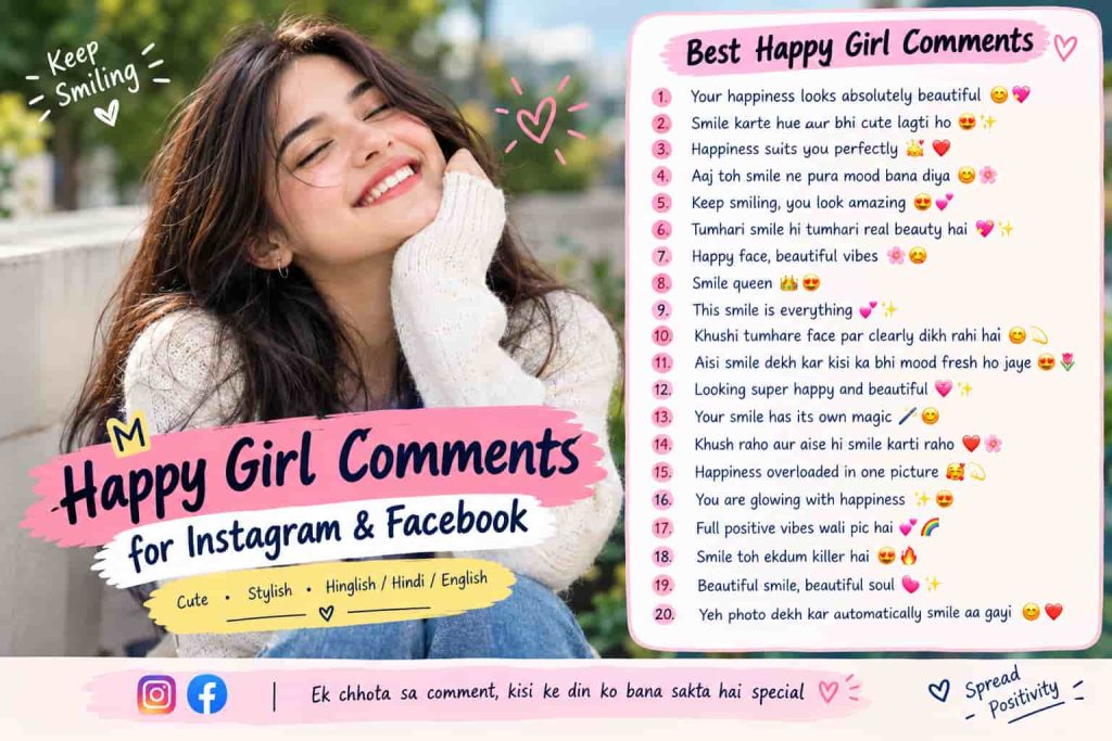 Comments for Girl Smile on Instagram
